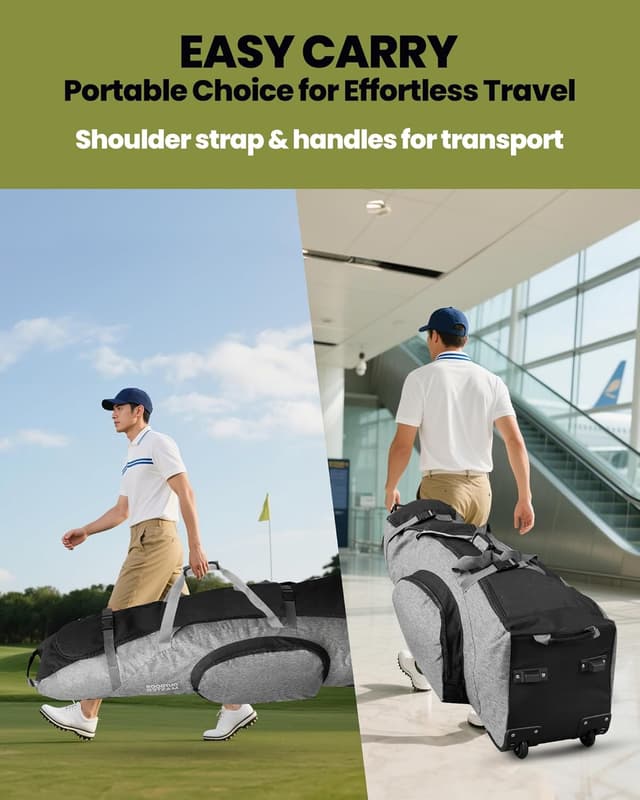 Detalle de OutdoorMaster Golf Travel Bag 138 cm