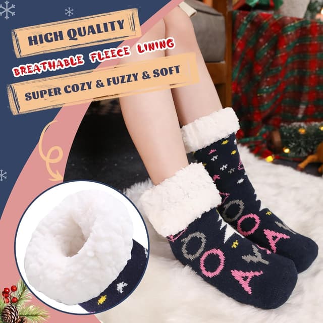 Detalle de HERYEBING Kindersocken Winter 3 Größen