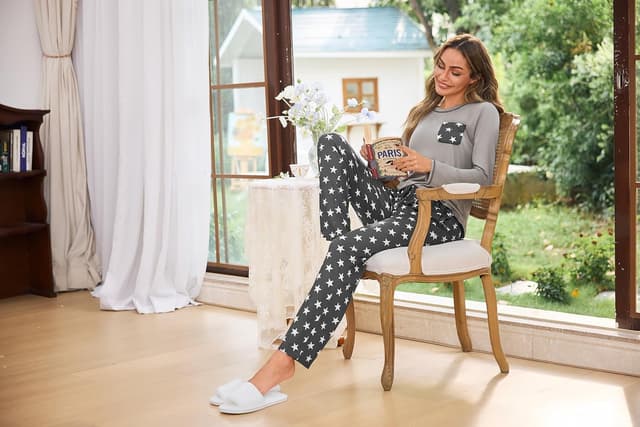 Detalle 2 de Demegimi Pijama mujer invierno 2 piezas S-XXL