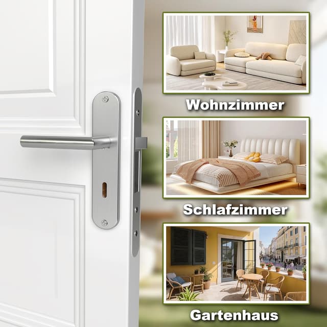 Thumbnail 6 de DIYGEEK Türklinke Langschild 72 mm BB Edelstahl