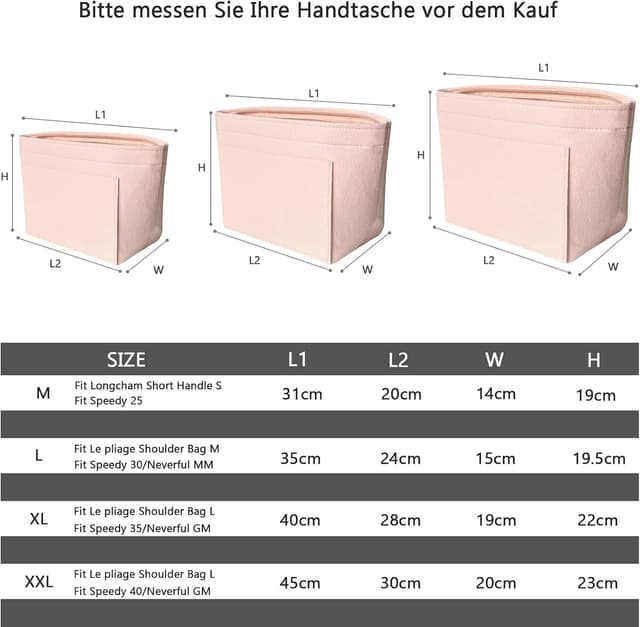 Thumbnail 5 de DongMaple Taschen Organisator für Frauen
