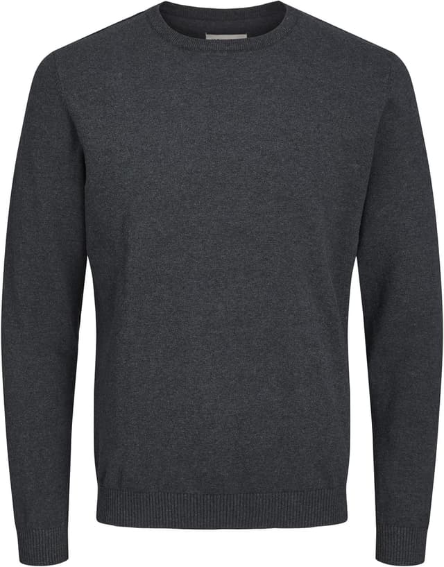 Imagen de JACK & JONES Jjebasic Knit Crew Neck Noos pull homme gris small en OfertitasTOP