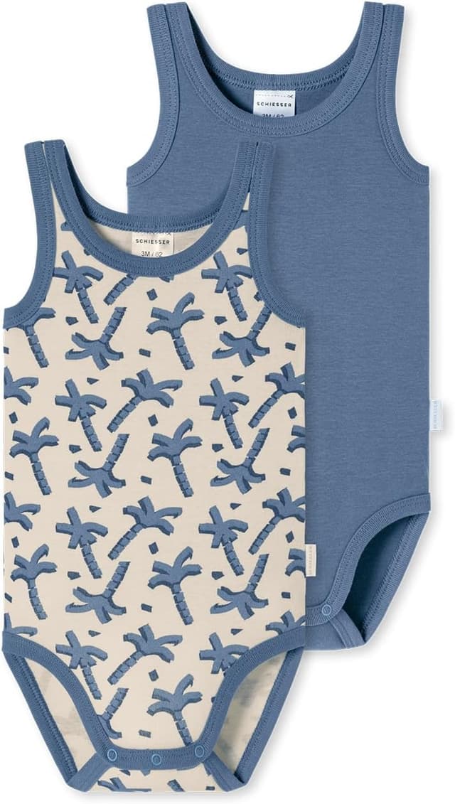 Imagen de Schiesser Wickelbody 2er Pack 100% Bio Baumwolle 👶 en OfertitasTOP