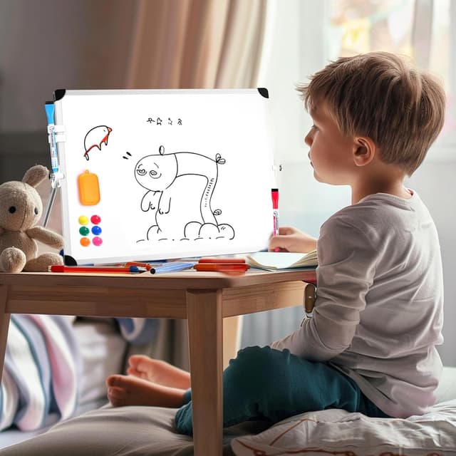 Detalle 2 de A3 dry erase whiteboard set 30x40cm