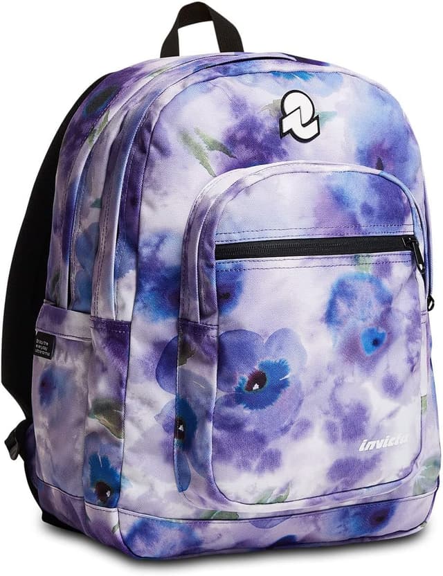 Detalle de Invicta Jelek Zaino doppio scomparto con tasca porta PC e porta borraccia, 38 litri