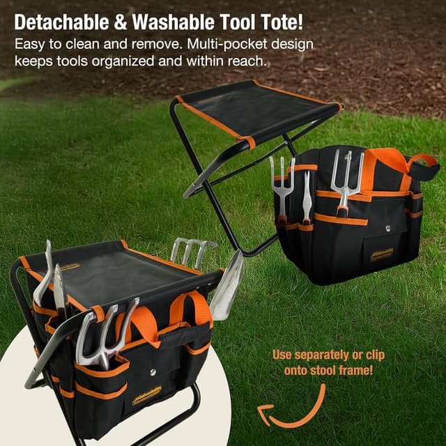 Thumbnail 4 de GardenHOME Set di attrezzi da giardino 7 pezzi