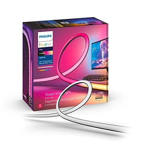 Detalle de Philips Hue Play Gradient 3 tiras 24–27" para PC