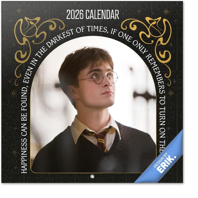 Imagen de Grupo Erik Harry Potter Wall Calendar 2026 📅 en OfertitasTOP