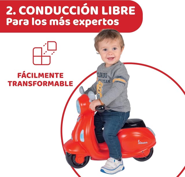 Thumbnail 3 de Chicco Vespa Primavera moto correpasillos