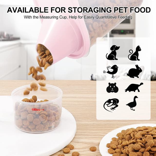 Thumbnail 3 de TOWEAR 2-Pack Airtight Dog Food Containers 2.5L