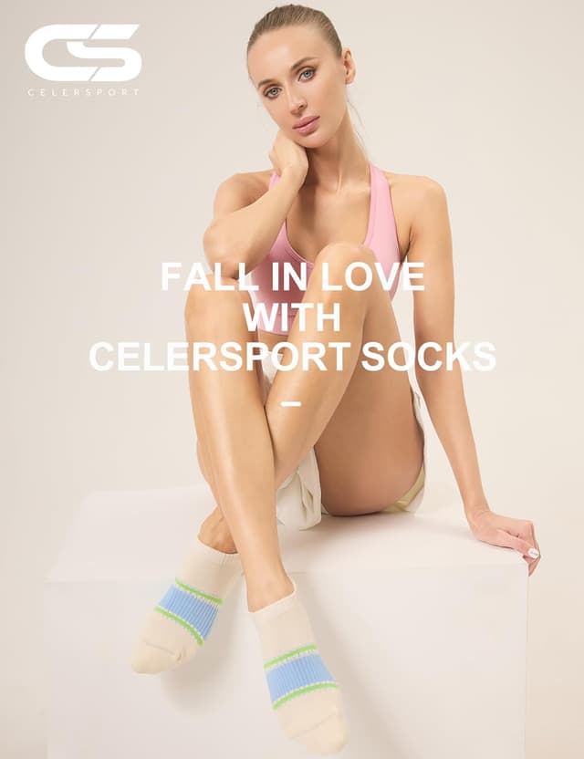Thumbnail 5 de CS CelerSport Ankle Running Socks 6-pack