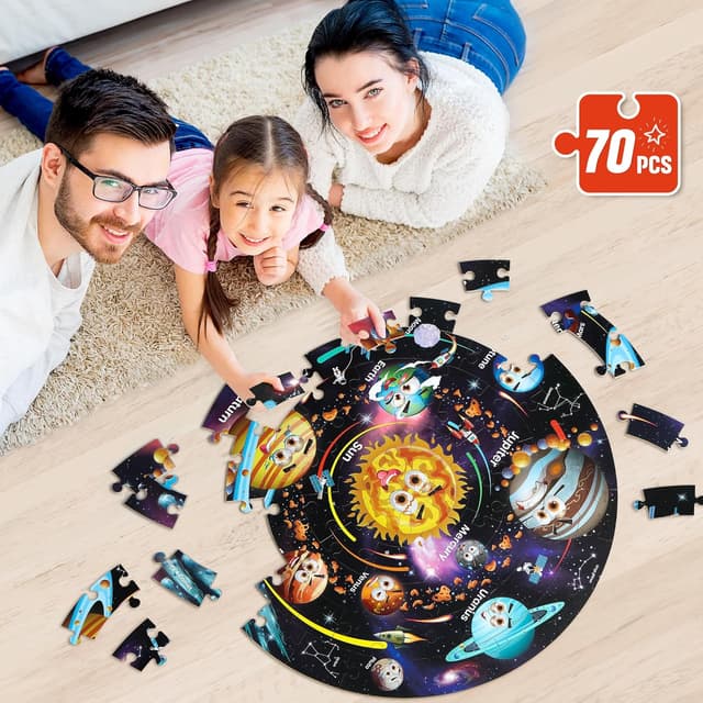 Thumbnail 6 de SYNARRY Giant Solar System 70-piece Floor Puzzle