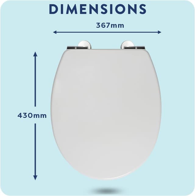 Thumbnail 3 de Croydex Haughton Premium Toilet Seat