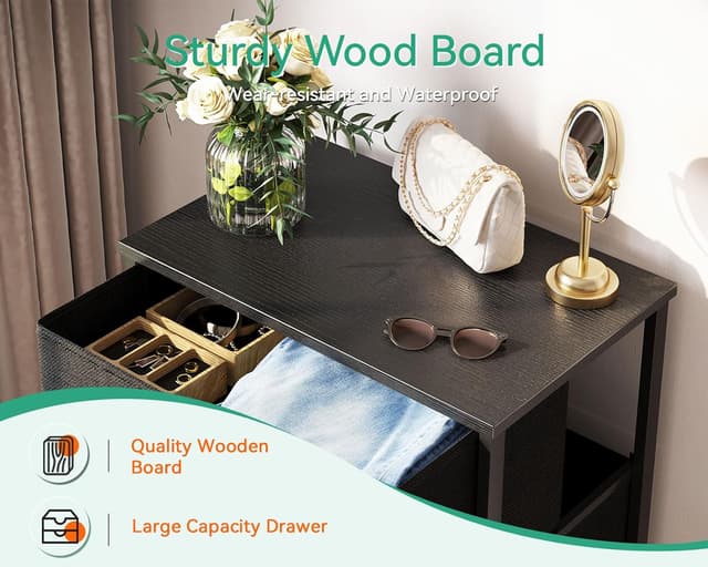 Thumbnail 5 de AODK Dresser with 4 Drawers 31.77"H