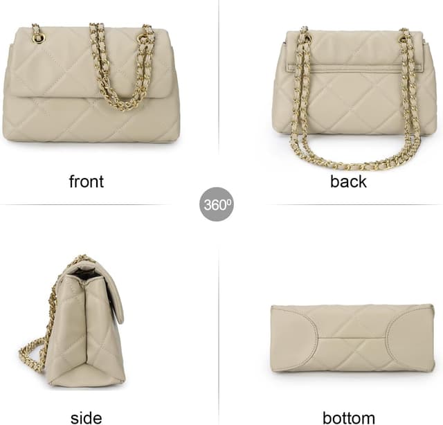 Thumbnail 5 de Gladdon Sac bandoulière matelassé 25,5 cm