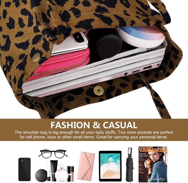 Thumbnail 4 de FITDON Cord Umhängetasche Groß