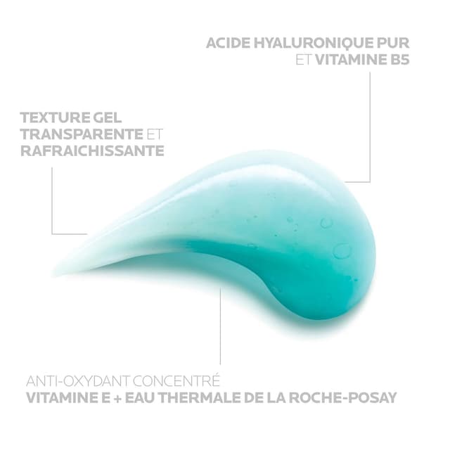 Detalle de La Roche-Posay Hyalu B5 Aquagel LSF 30 – aufpolsternde Anti-Aging-Feuchtigkeitscreme mit Hyaluron