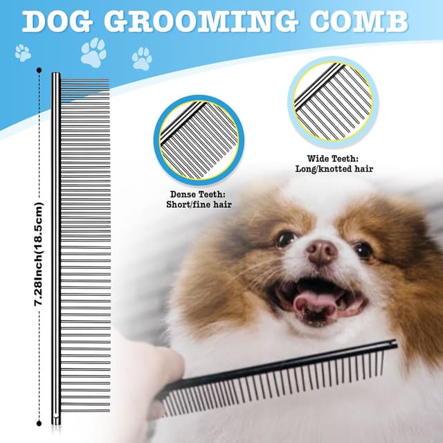 Thumbnail 5 de Dream Reach 7" Dog Grooming Scissors Kit — 6-piece set ✂