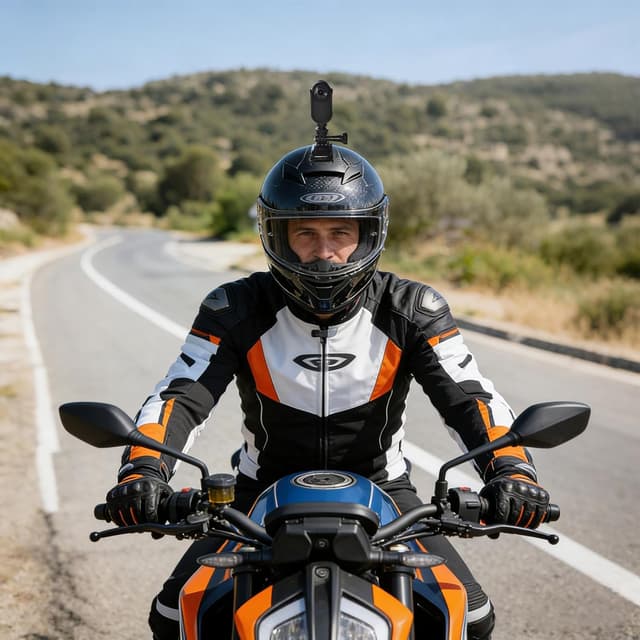 Detalle 2 de HOFAOUG Mini Action Cam 1 pollice 32GB