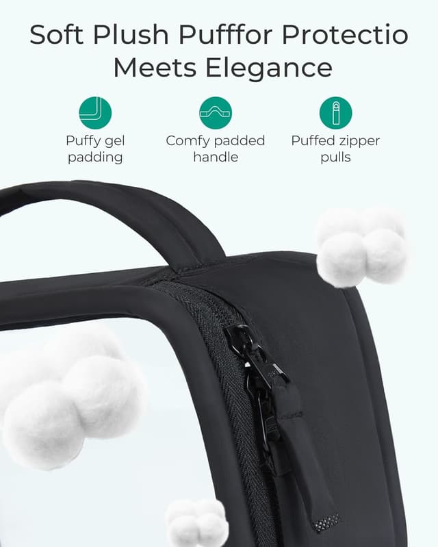 Detalle de BAGSMART TSA-Approved Toiletry Bag 1 Quart