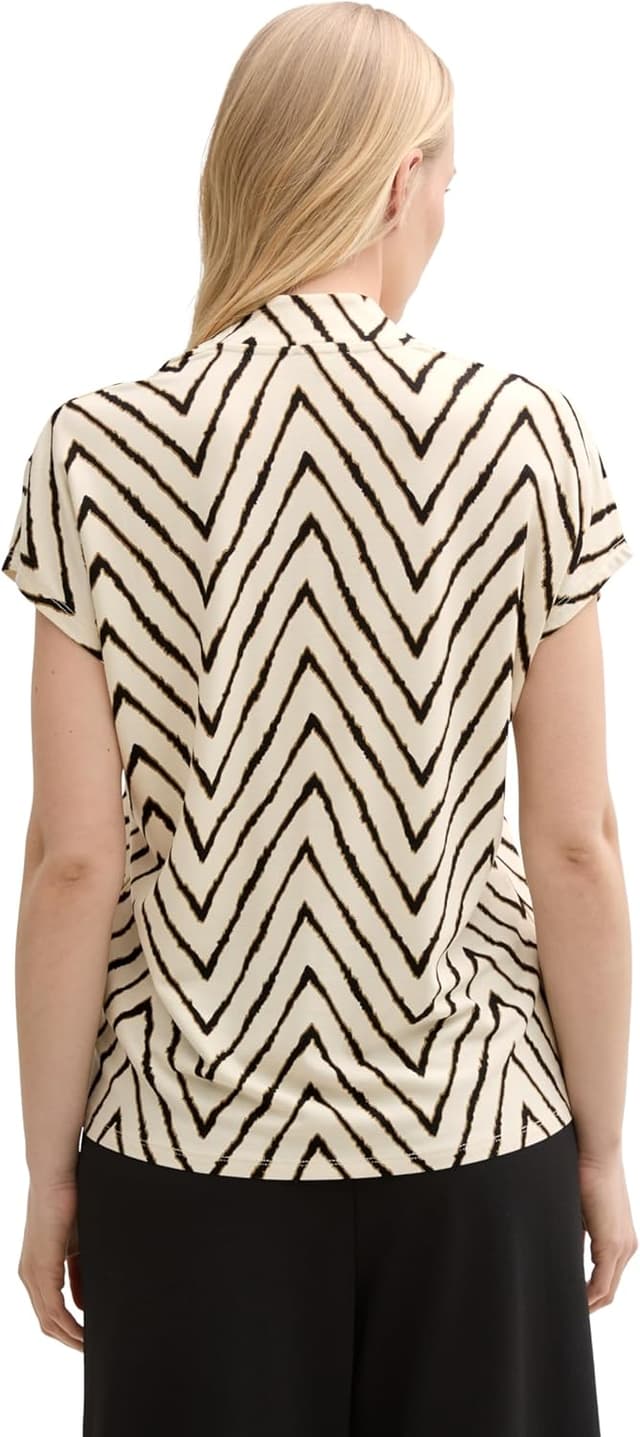 Detalle 2 de TOM TAILOR 1047065 T-Shirt da donna a maniche corte