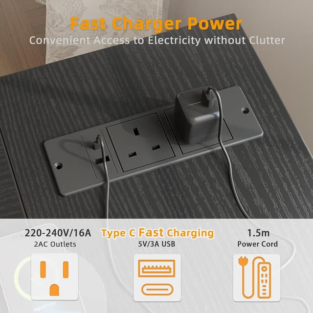 Detalle 2 de BEXEVUE L-shaped desk with 140x70cm