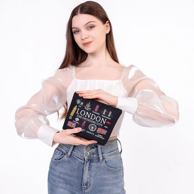 Thumbnail 5 de MYSOMY London Travel Makeup Bag