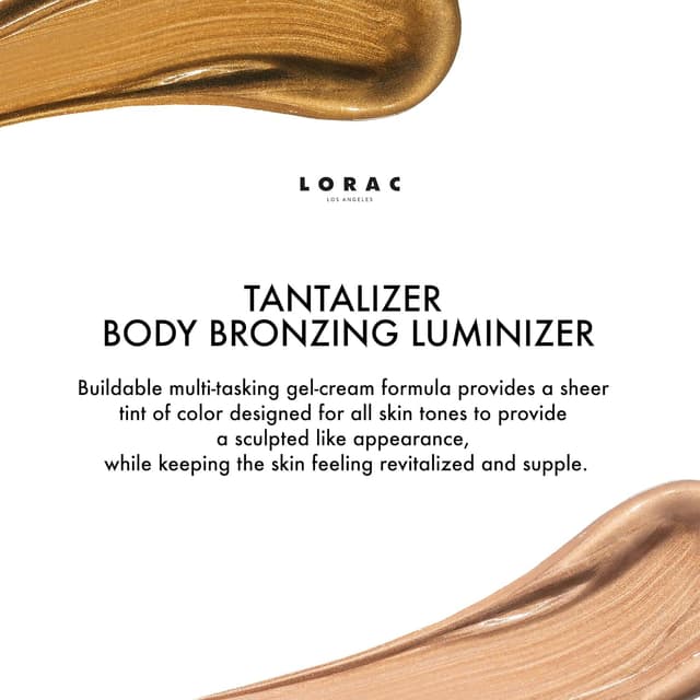 Thumbnail 2 de Lorac Tantalizer Body Bronzing Luminizer makeup glow
