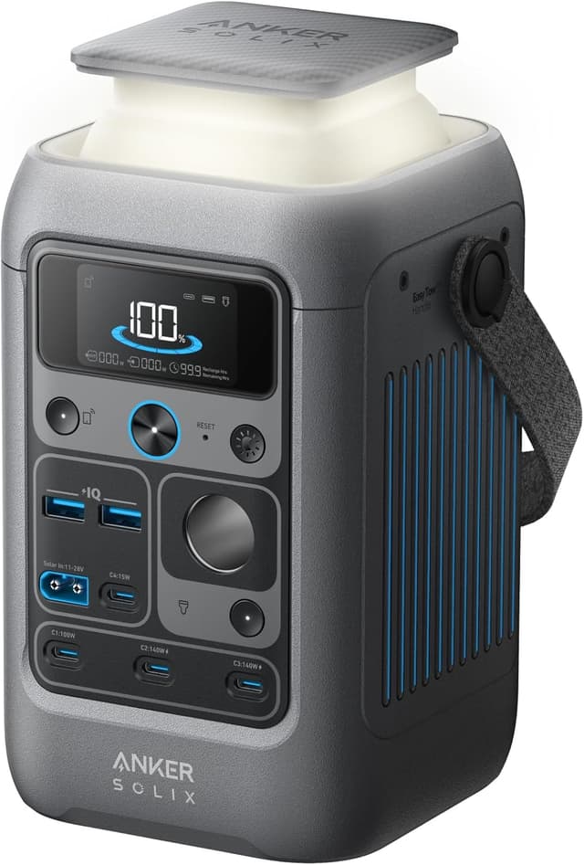 Detalle de Anker SOLIX C300 DC Power Bank Station estación de energía