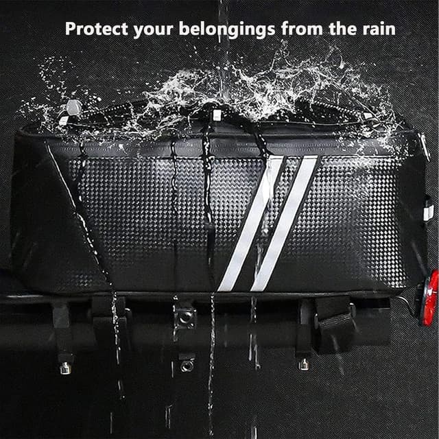 Thumbnail 6 de Fahrrad Gepäckträgertasche (Hecktasche) – wasserdicht, reflektierende Gurte, 8L