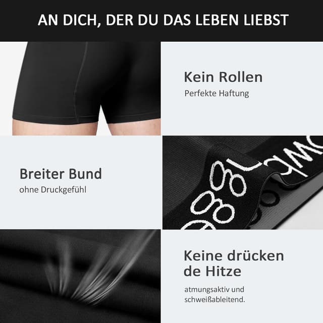 Thumbnail 6 de Lowbangge 9er Pack Boxershorts aus Baumwolle