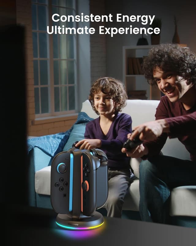 Thumbnail 6 de TRANSNOVO Charging Dock 4-slot Joy‑Con charger