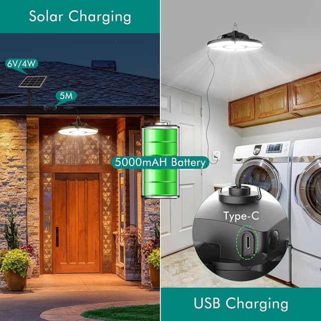 Detalle 2 de CLV Luz Solar Interior 152 LED 2500LM