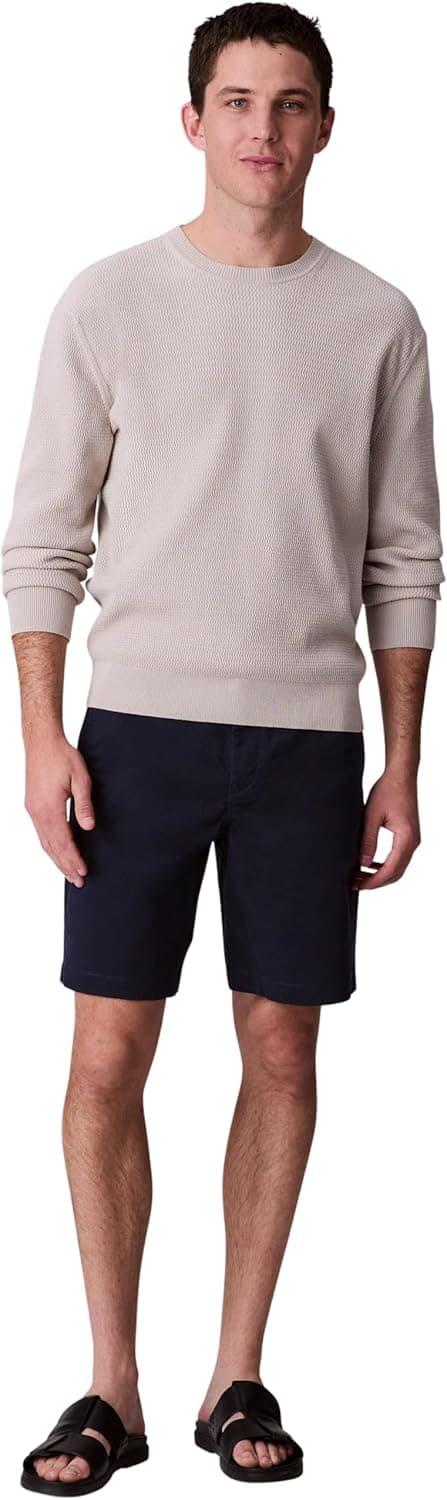 Detalle de Calvin Klein Men’s Classic Cotton Knee Length Chino Shorts