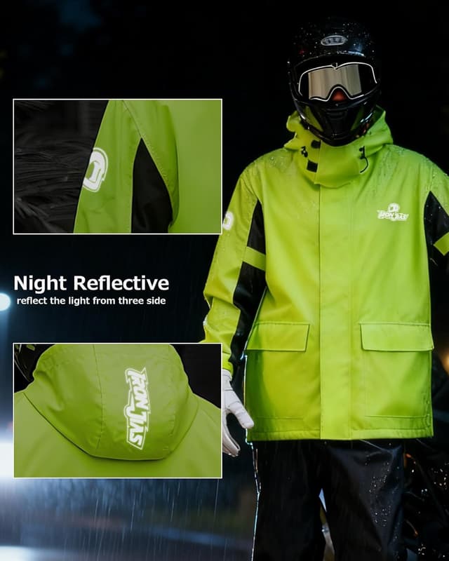 Thumbnail 5 de IRON JIA'S tuta impermeabile da moto 15000 mm