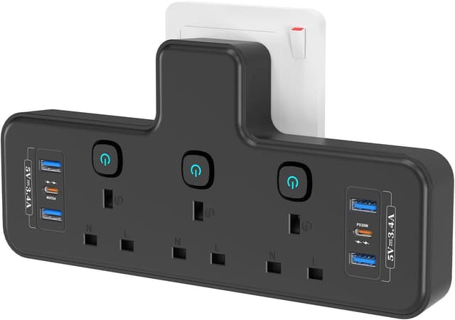 Detalle de PD40W 9‑in‑1 USB‑C Multi Plug Adapter ⚡