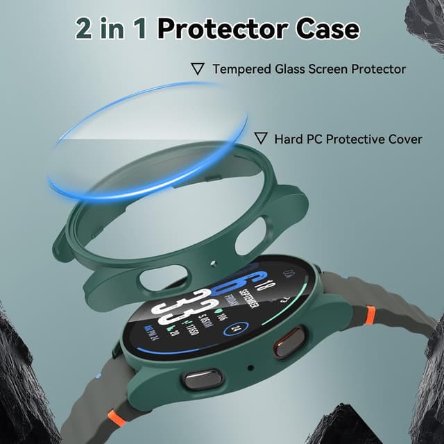 Detalle 2 de aceyoon Case for Galaxy Watch 7 44mm