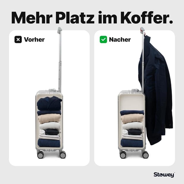 Thumbnail 6 de Reise-Kofferhaken „Luggage Hook“ für Jacke & Tasche (4er-Set) – praktische Haken am Koffer
