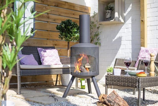 Thumbnail 1 de La Hacienda Santana Mesh Garden Chimenea
