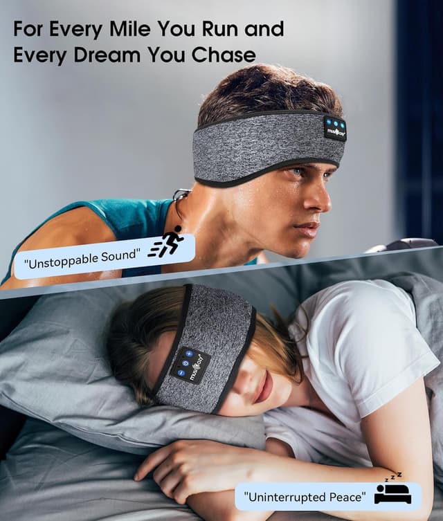 Thumbnail 1 de MUSICOZY Sleep Headphones Headband