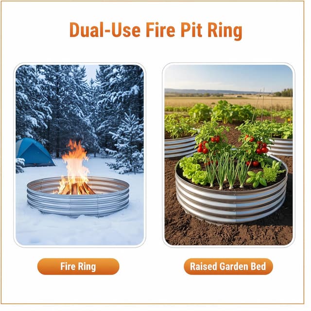 Thumbnail 1 de Eclaron 60 Inch Fire Pit Ring ⚡