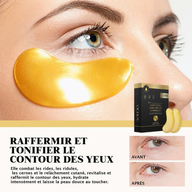 Thumbnail 6 de Patchs Yeux au Collagène – Masque hydratant anti-cernes (20 patchs)