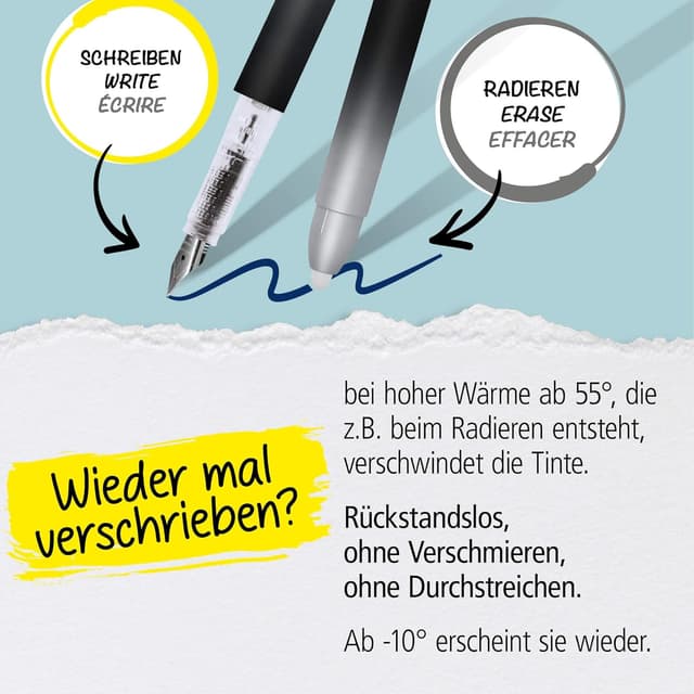 Detalle 1 de Online Füllhalter magiXX Lavender I löschbare Tinte