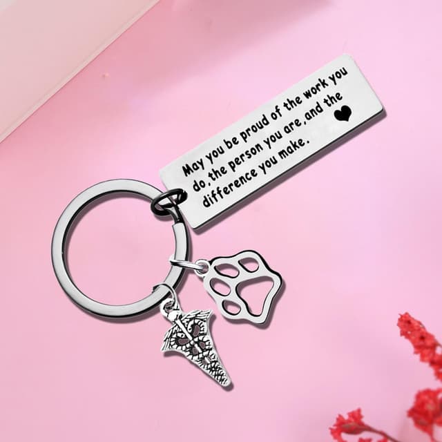 Thumbnail 2 de Tihnvk Veterinarian Keyring