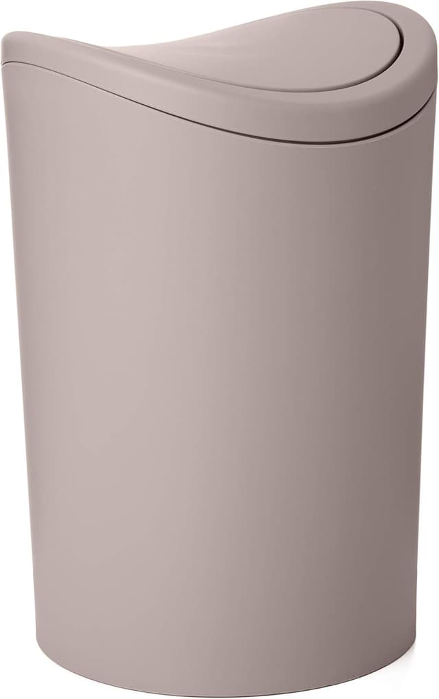 Detalle de TATAY Poubelle Salle Bain 6L Taupe