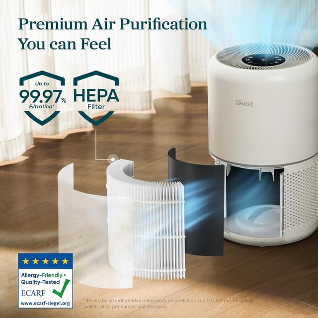 Thumbnail 3 de Levoit Core 300S Smart HEPA Air Purifier for Bedroom 🌀