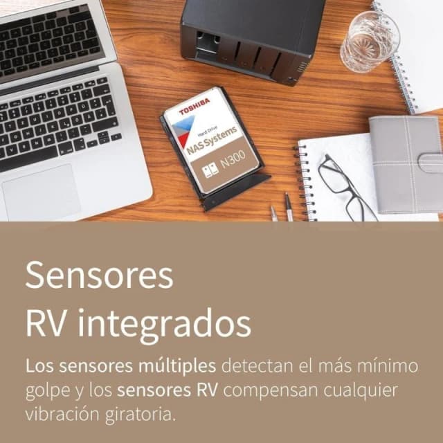 Detalle de Toshiba N300 12 TB para NAS