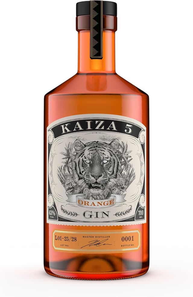 Imagen de KAIZA 5 ORANGE GIN 0,7 l 43% en OfertitasTOP