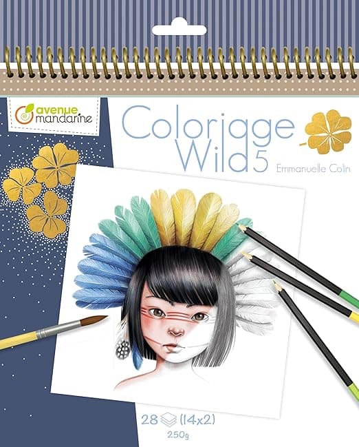 Imagen de Clairefontaine ES Avenue Mandarine GY120C Wild 📄 Papel de Dibujo 5ª Edición en OfertitasTOP