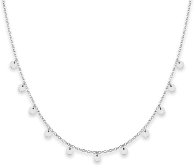 Thumbnail 6 de GD GOOD.designs Kette mit Coin Plättchen – wasserfeste Boho-Halskette mit 11 runden Anhängern